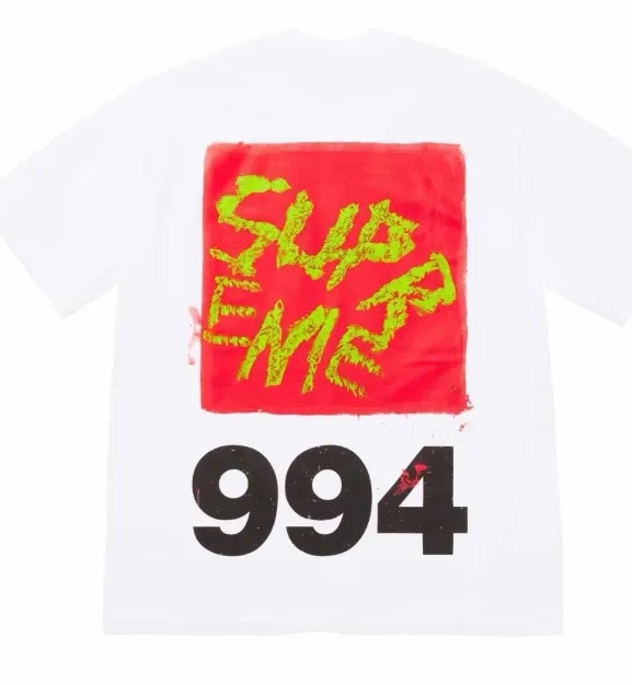 Black S-XL Season SS24 and Short Spring sleeved Collection Tee T-shirt White 994 Paint 0818
